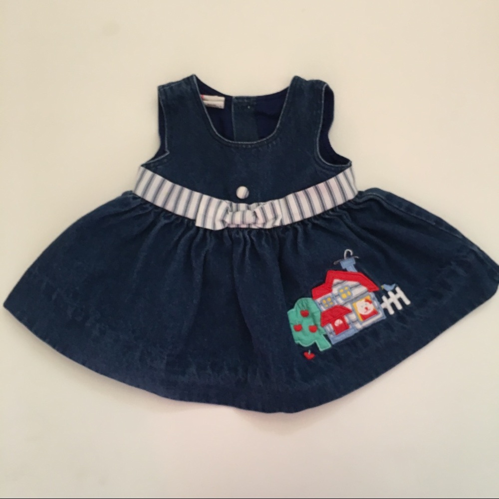 Vintage Denim house dress